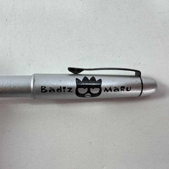 Badtz Maru Sanrio 1996 Silver Mechanical Pencil 0.5mm - Picture 2 of 6